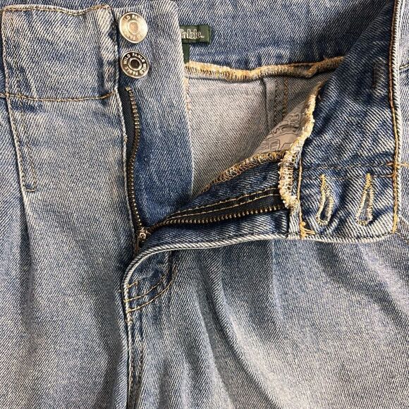 Wild fable Jean shorts highest rise A-line light denim size 2 - Picture 9 of 15